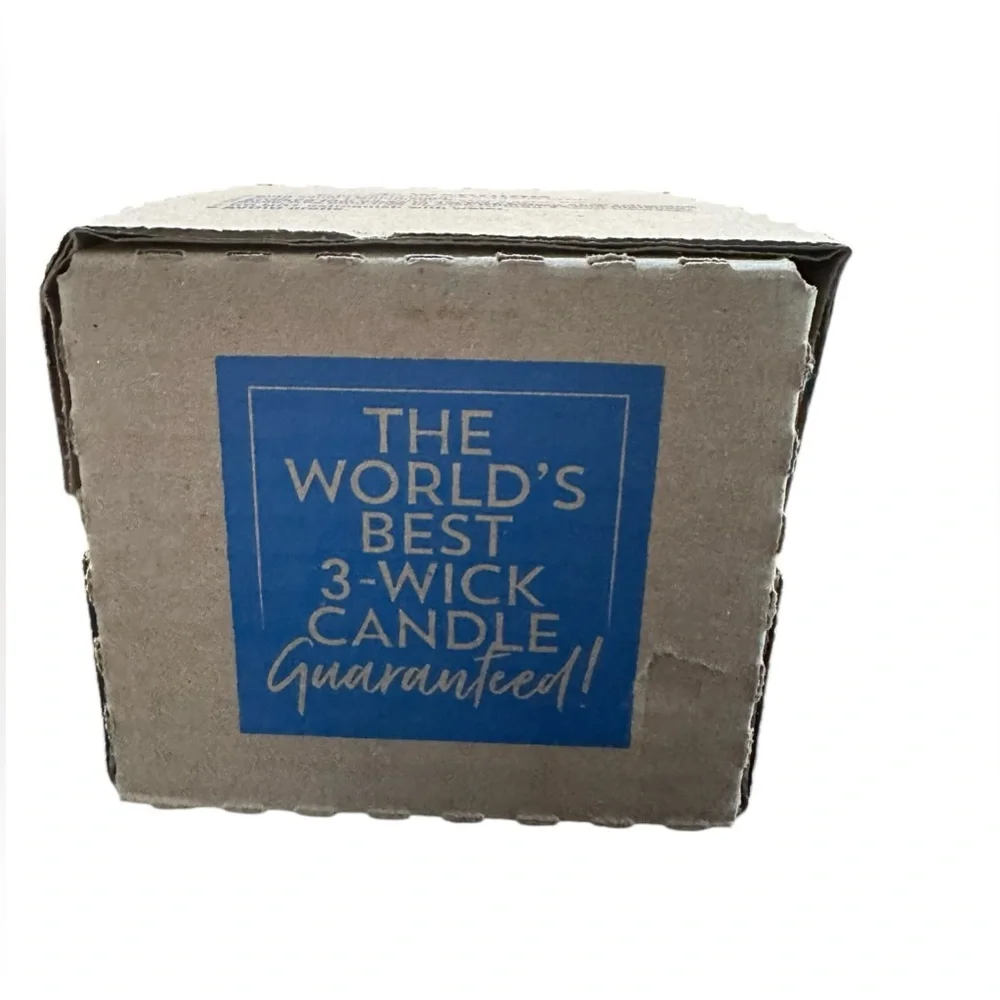 BATH AND BODY WORKS STRAWBERRY SNOWFLAKES LARGE 3 WICK 14.5 oz CANDLE New